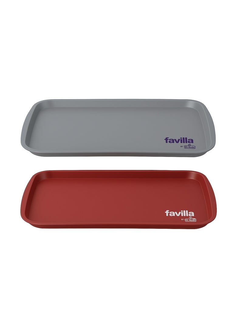 favilla Plastic tray - multi-purpose - code 612 - size 53*37 cm - color choice is random - Image 5